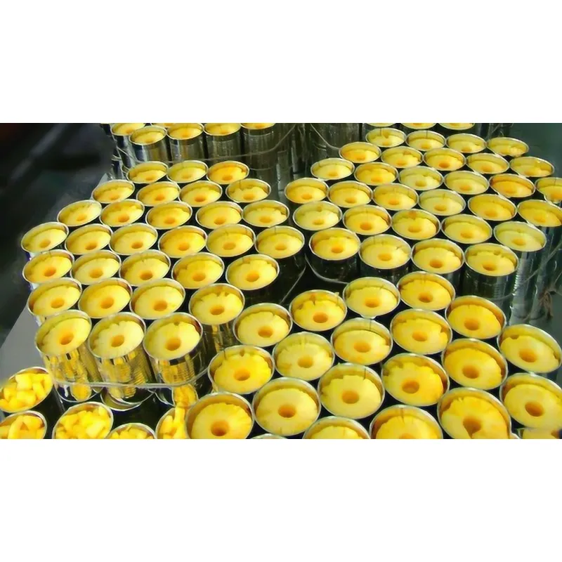 equipamento de produção de abacaxi enlatado