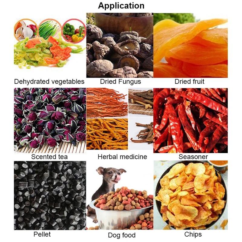 máquina de processamento de maçã seca, máquina de secagem de chips de maçã