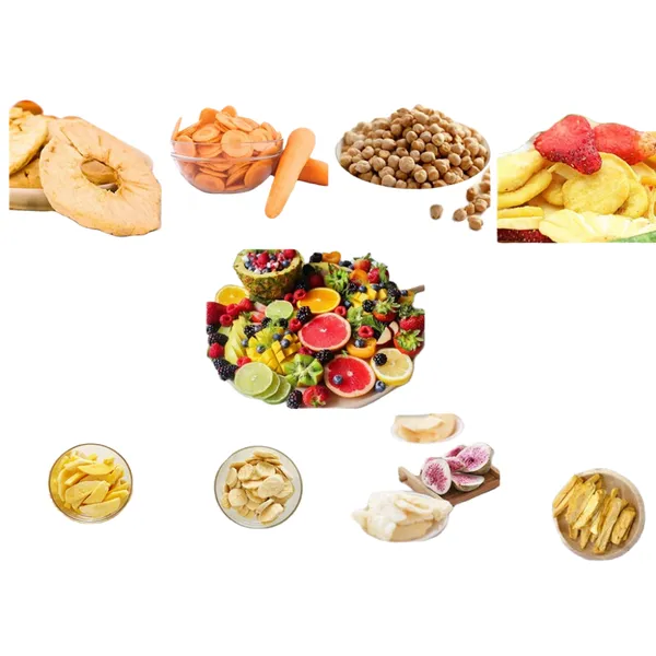 Dried fruit chips production line