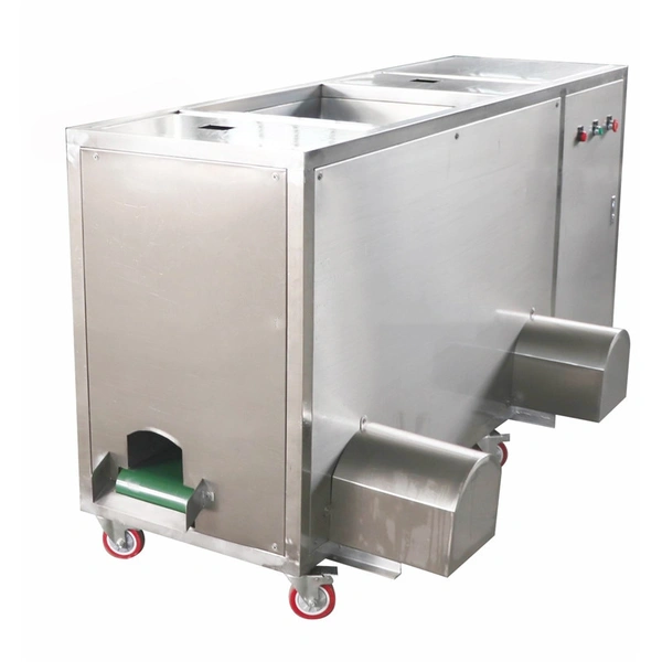 Máquina automática de descascador de banana verde, máquina de descascar banana