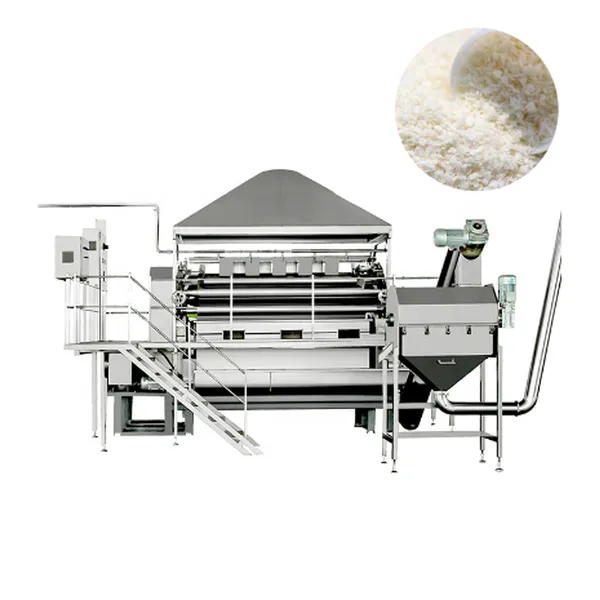usine de production de poudre de flocons de pomme de terre, machine de fabrication de flocons de pomme de terre
