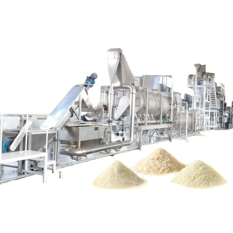 usine de production de poudre de flocons de pomme de terre, machine de fabrication de flocons de pomme de terre