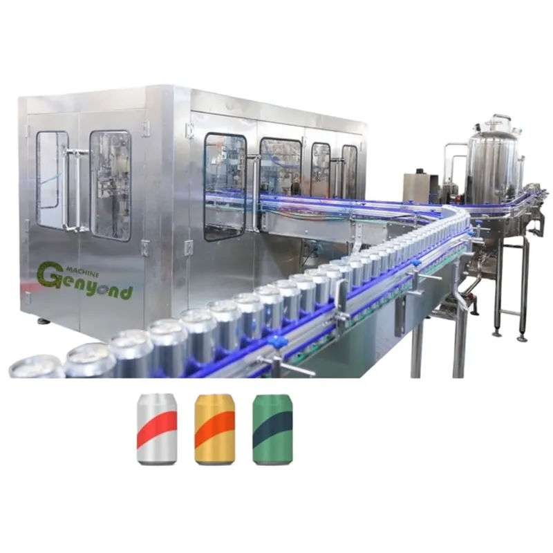 آلة تعبئة علب البوب ​​، آلة تعبئة علب الصفيح