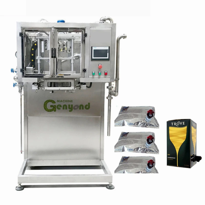 máquina de enchimento de babador asséptico para suco