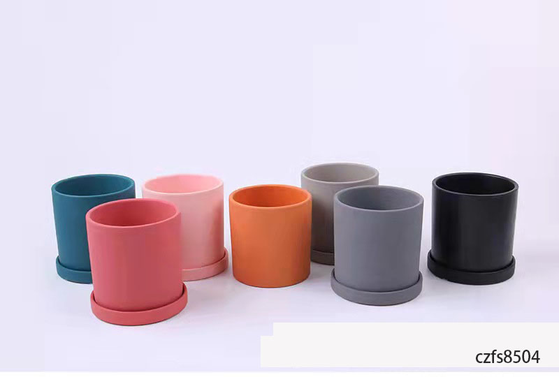 ceramic planter pots with saucer.jpg
