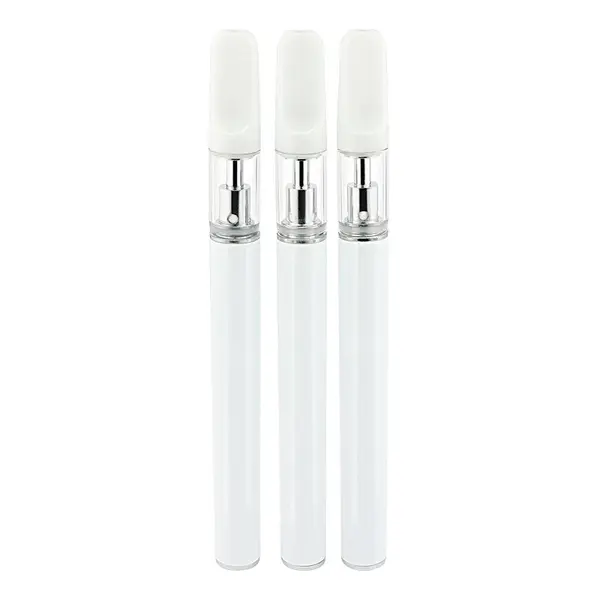  disposable e cigarette CBD pen 510 oil cartridge .5ml and 1 ml rechargeable thick oil vape pen with a USB charging port