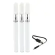  disposable e cigarette CBD pen 510 oil cartridge .5ml and 1 ml rechargeable thick oil vape pen with a USB charging port