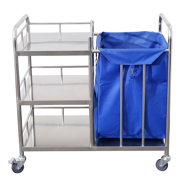 Stainless steel trolley