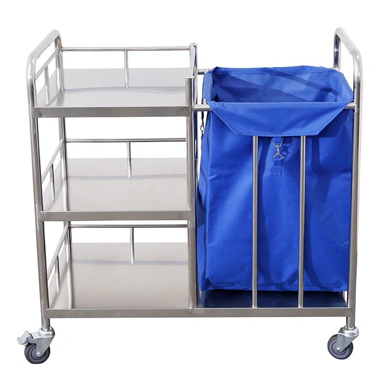 Stainless steel trolley