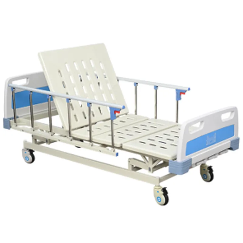 Hospital Bed for Manual Three Shake Bed Patients Homecare