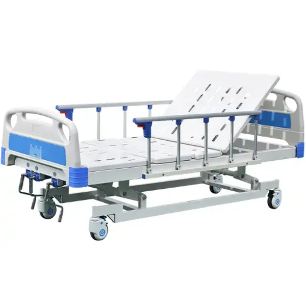 Hospital Bed for Manual Three Shake Bed Patients Homecare