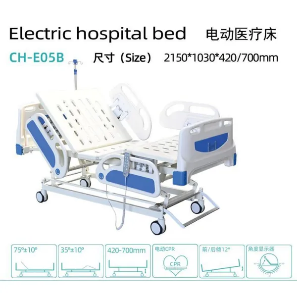 Five-Function Electric Hospital Bed Competitive Price