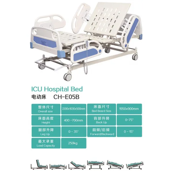 Five-Function Electric Hospital Bed Competitive Price