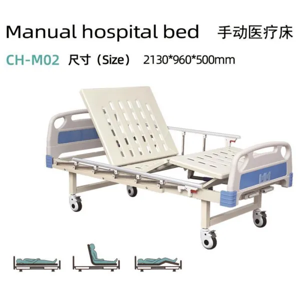 Hospital Bed for Manual Two-Shake Patients Homecare