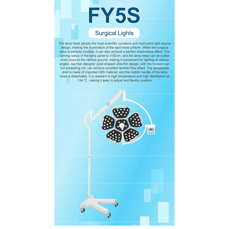 High-Performance Portable LED Operation Lighting Durable Metal Plastic