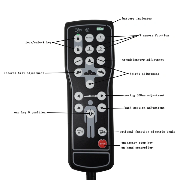 Manual Hydraulic Operating Table Electric Hospital Bed for Operating