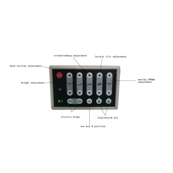Manual Hydraulic Operating Table Electric Hospital Bed for Operating