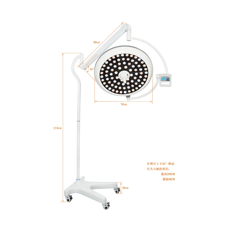  High Performance Portable Mobile Operating Light LED Ceiling Medical