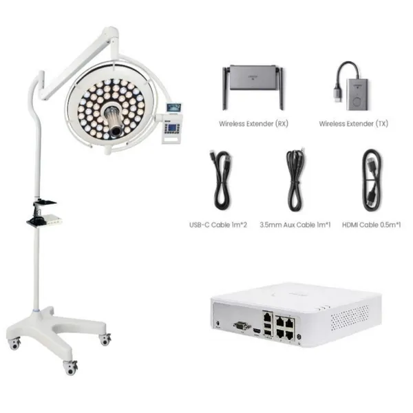High-Performance Portable LED Shadowless Light Mobile Operation