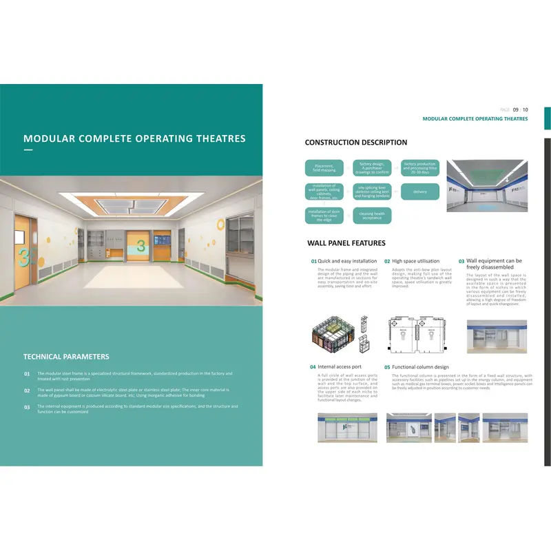 MODULAR COMPLETE OPERATING THEATRES