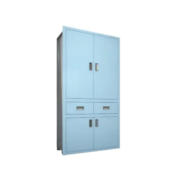 Middlepullcabinet withupper and lower doors