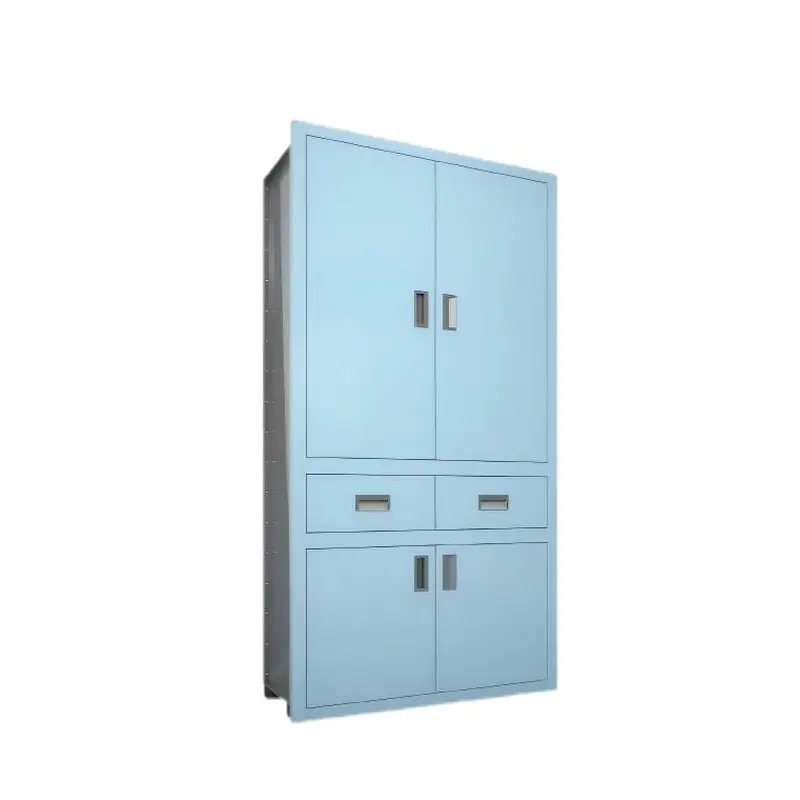 Middlepullcabinet withupper and lower doors