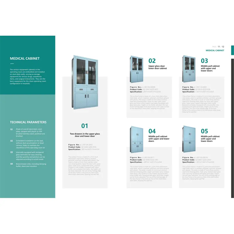 Middlepullcabinet withupper and lower doors