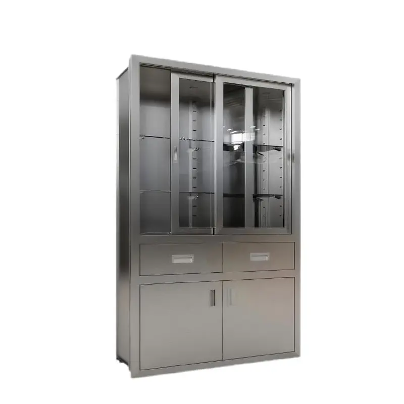 Move up and downthe two drawercabinets in the door opening