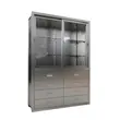 Upper and lowerdoor cabinets