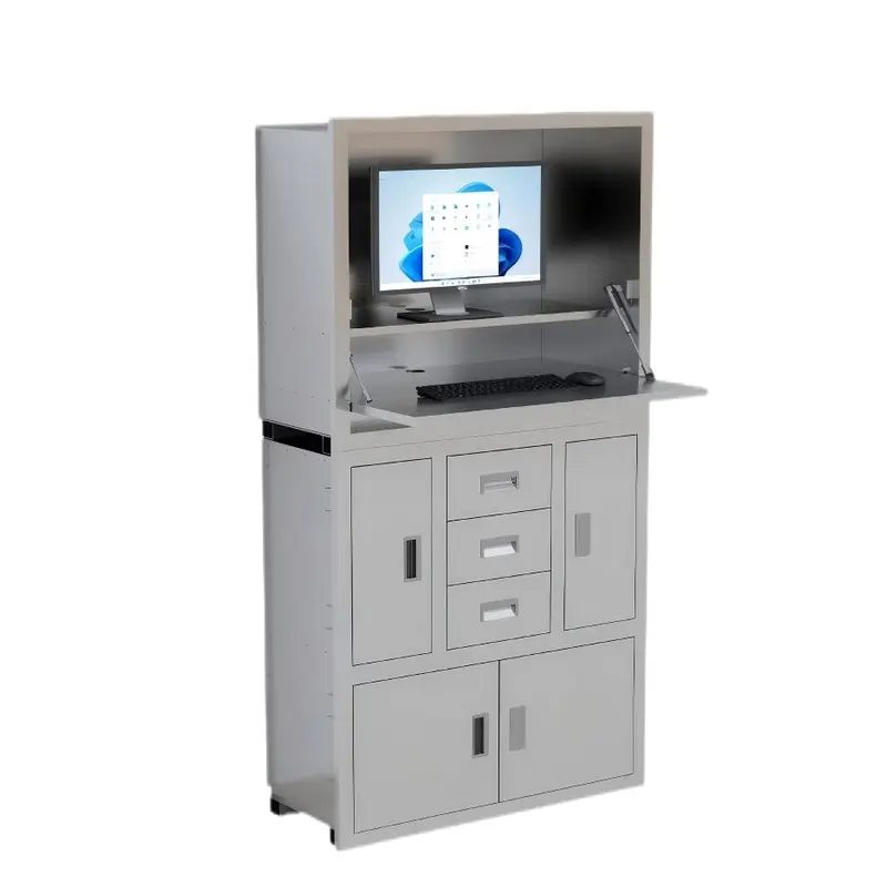 Multi function computer cabinet