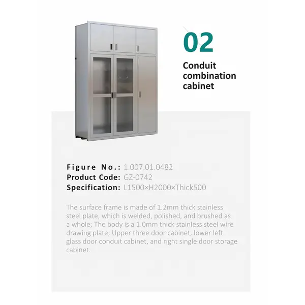 Conduit combination cabinet