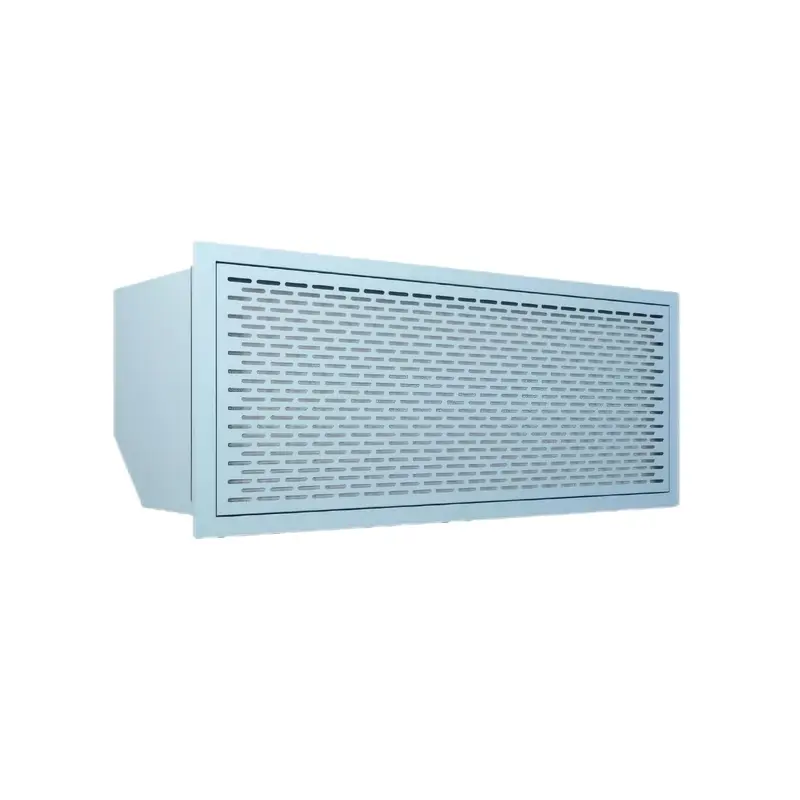 Steel mesh return air box