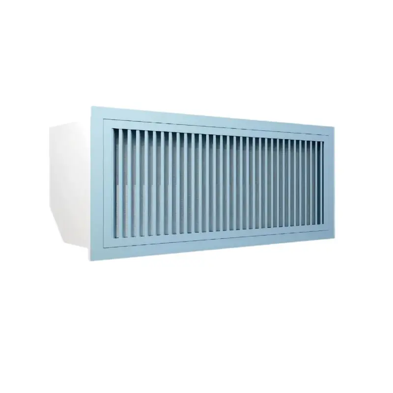 Aluminum profile louver airreturn box