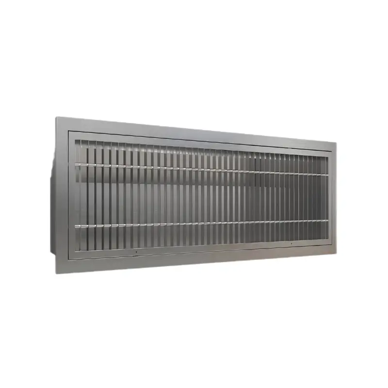 Stainless steel louver returnair box