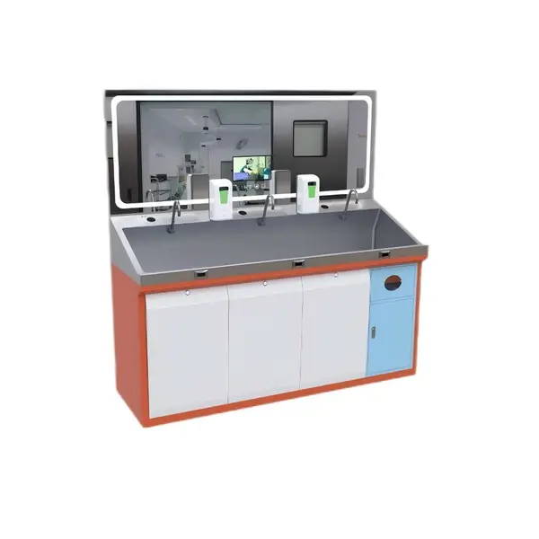 stainless steel utility hand wash sink price with trash can