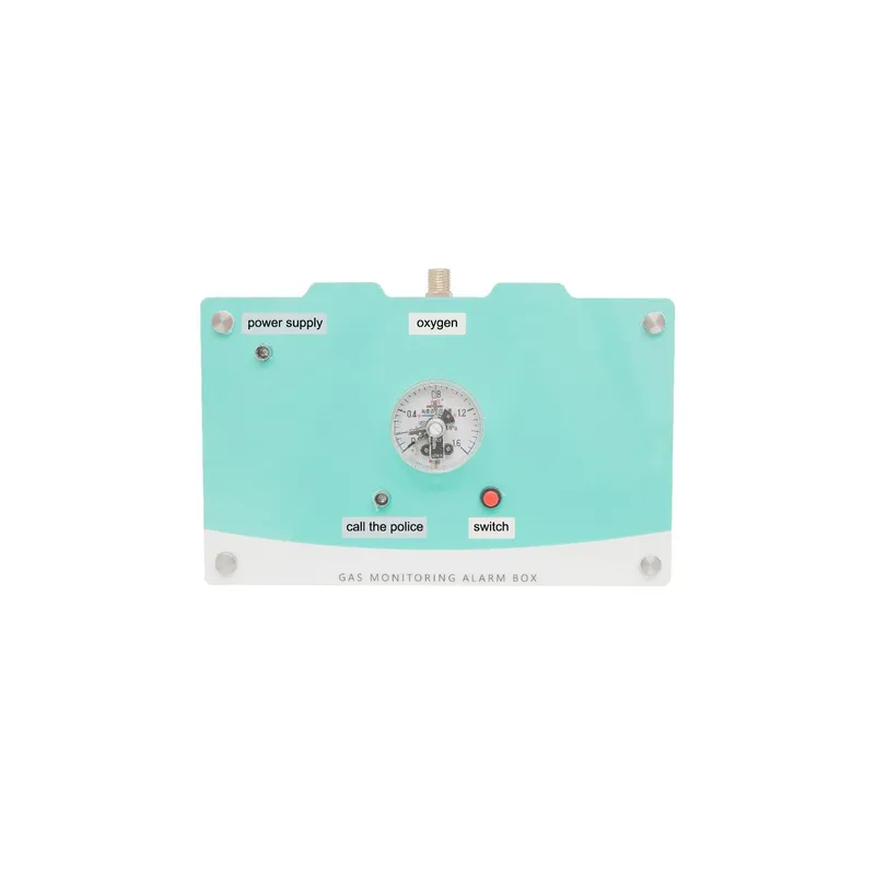 Gas Pressure Alarm Series Regional Gas Detection Alarm Box Can Customize Multiple Gases Sound and Light Warning Buzzer Mute