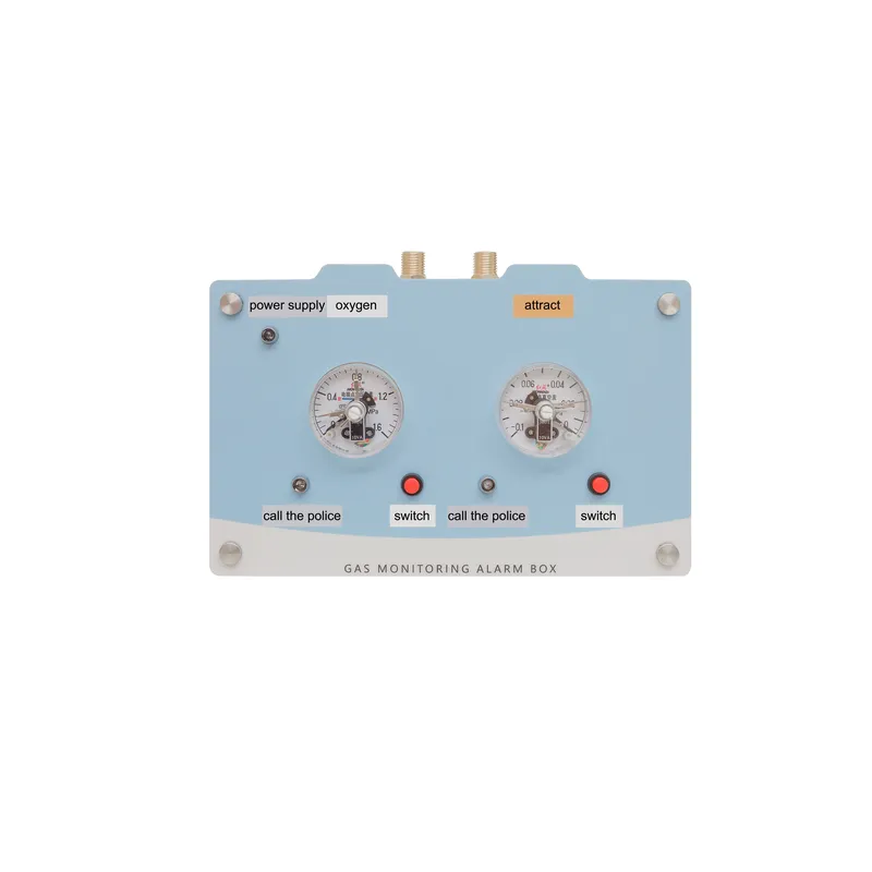 Gas Pressure Alarm Series Regional Gas Detection Alarm Box Can Customize Multiple Gases Sound and Light Warning Buzzer Mute