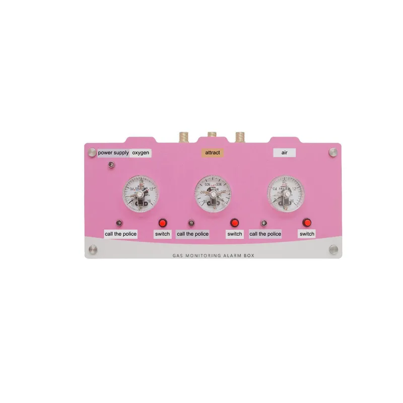 Gas Pressure Alarm Series Regional Gas Detection Alarm Box Can Customize Multiple Gases Sound and Light Warning Buzzer Mute