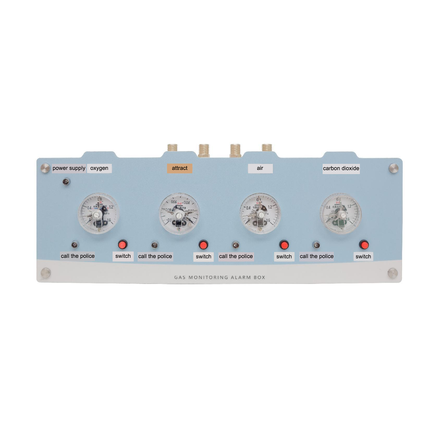 Gas Pressure Alarm Series Regional Gas Detection Alarm Box Can Customize Multiple Gases Sound and Light Warning Buzzer Mute