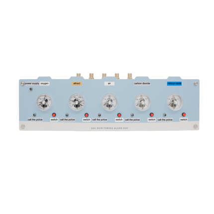 Gas Pressure Alarm Series Regional Gas Detection Alarm Box Can Customize Multiple Gases Sound and Light Warning Buzzer Mute