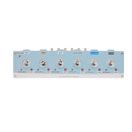 Gas Pressure Alarm Series Regional Gas Detection Alarm Box Can Customize Multiple Gases Sound and Light Warning Buzzer Mute