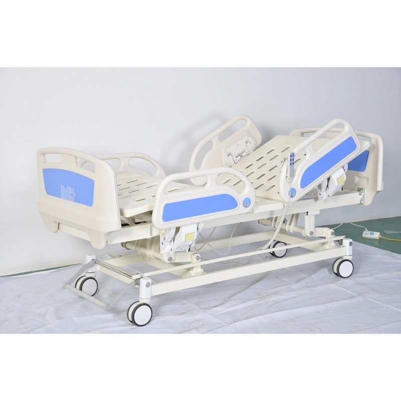 Functional bed FY-858 with mattress and bedside cabinet