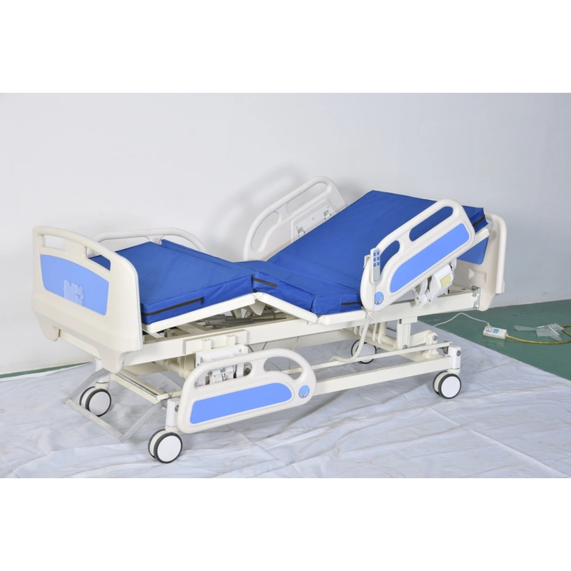 Functional bed FY-858 with mattress and bedside cabinet