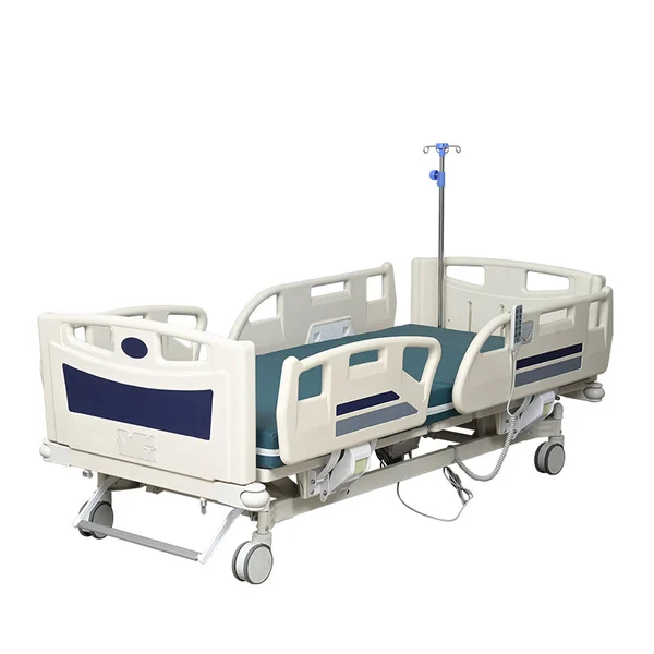 Functional bed FY-E03E with mattress and bedside cabinet