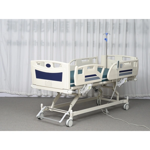 Functional bed FY-E03E with mattress and bedside cabinet