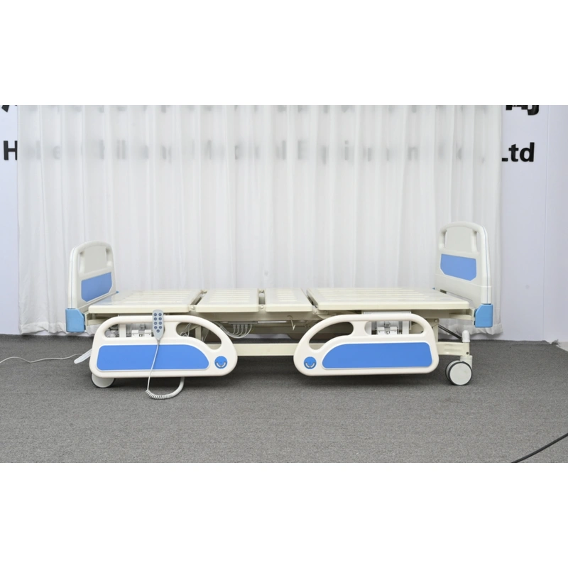 Functional bed FY-E03F with mattress and bedside cabinet