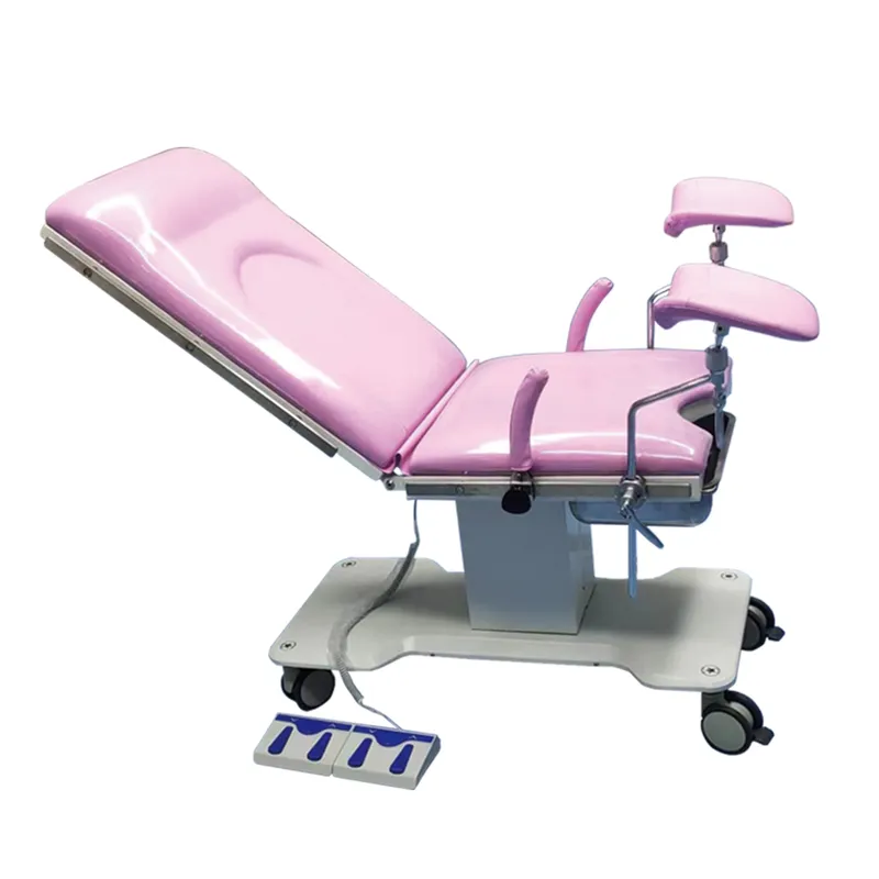 Electric Delivery Bed Hydraulic Lift Operating Table Rust-Proof Easy Clean Detachable Mattress