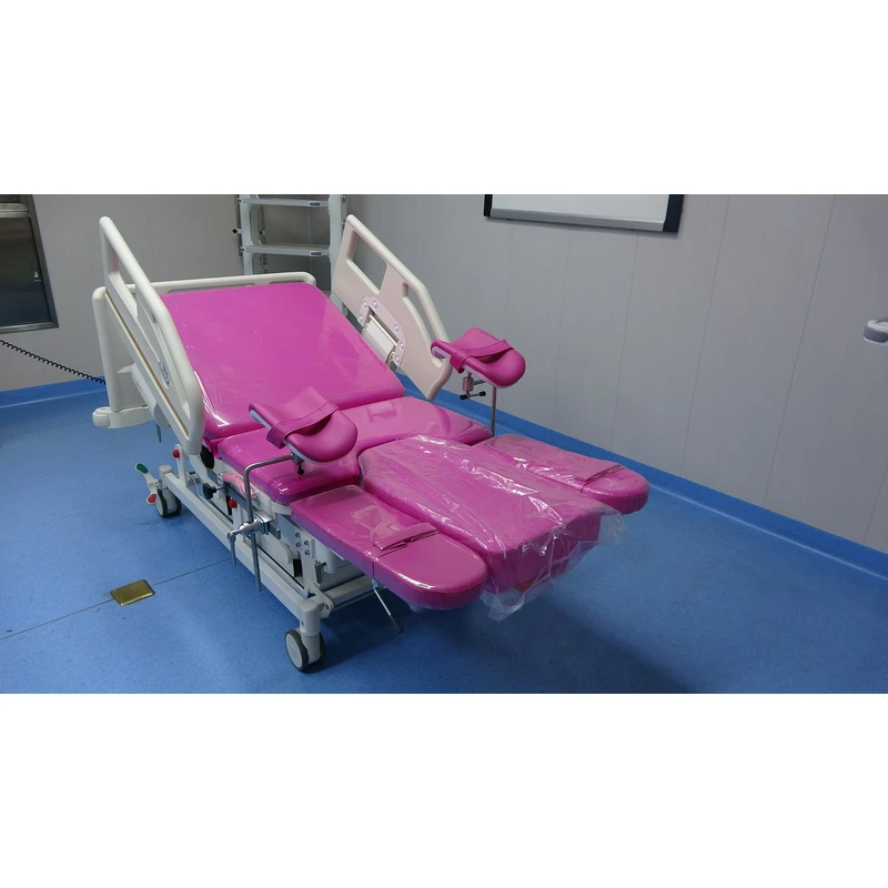 Electric Delivery Bed Hydraulic Lift Operating Table Rust-Proof Easy Clean Detachable Mattress Central Control Wheels