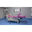 Electric Delivery Bed Hydraulic Lift Operating Table Rust-Proof Easy Clean Detachable Mattress Central Control Wheels