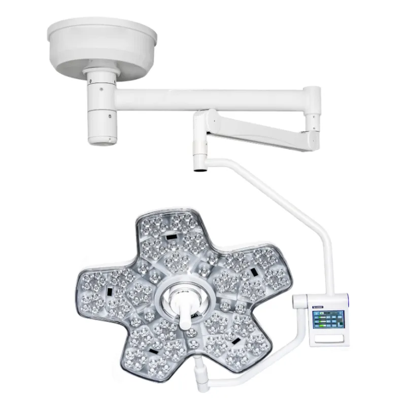 Operating Light Shadowless Surgical Lamp Integrated Lens Sterile Handle Osram LED ABS&PC Injection Molding